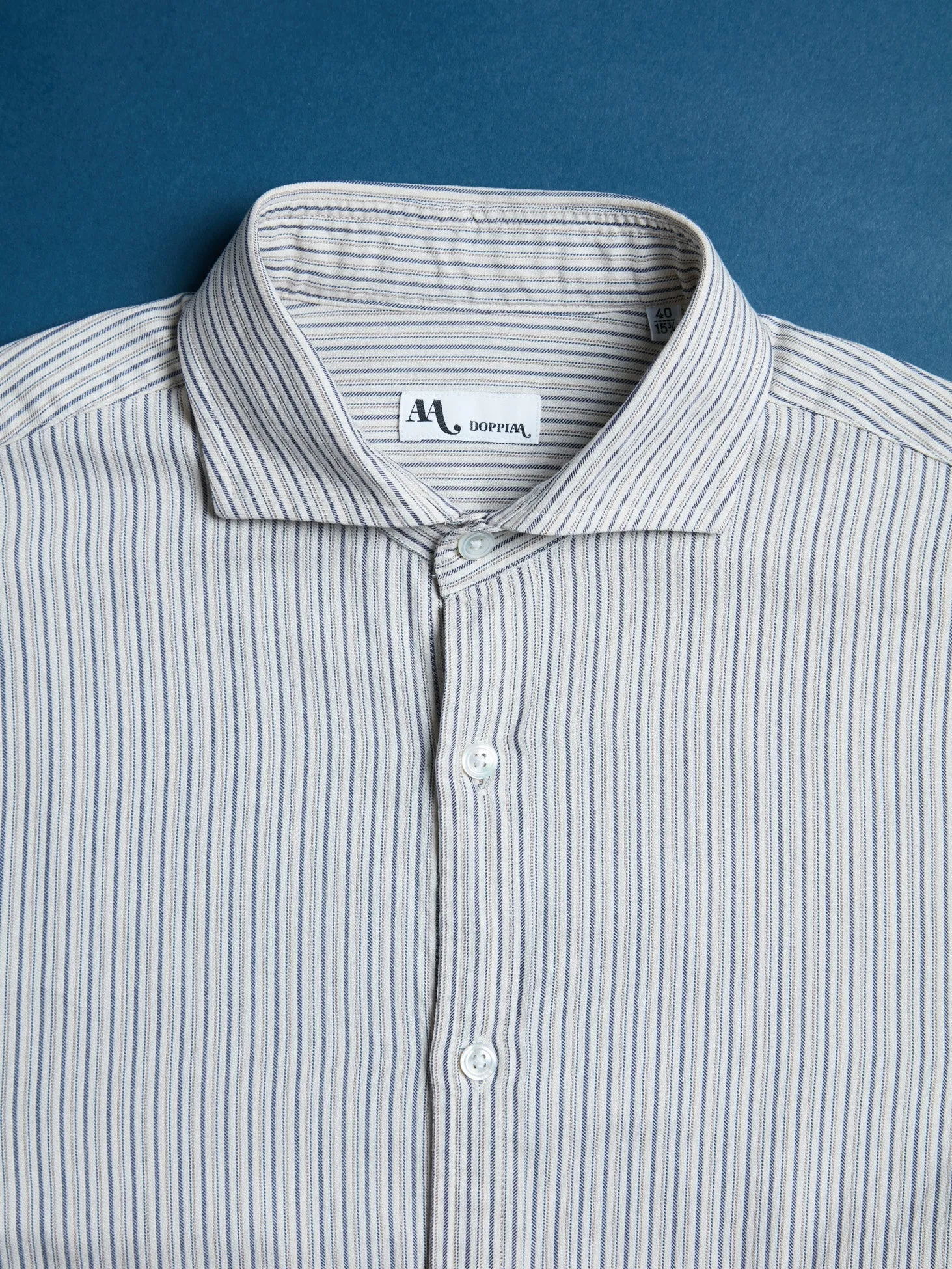 AALASSIO FRENCH COLLAR COTTON SHIRT