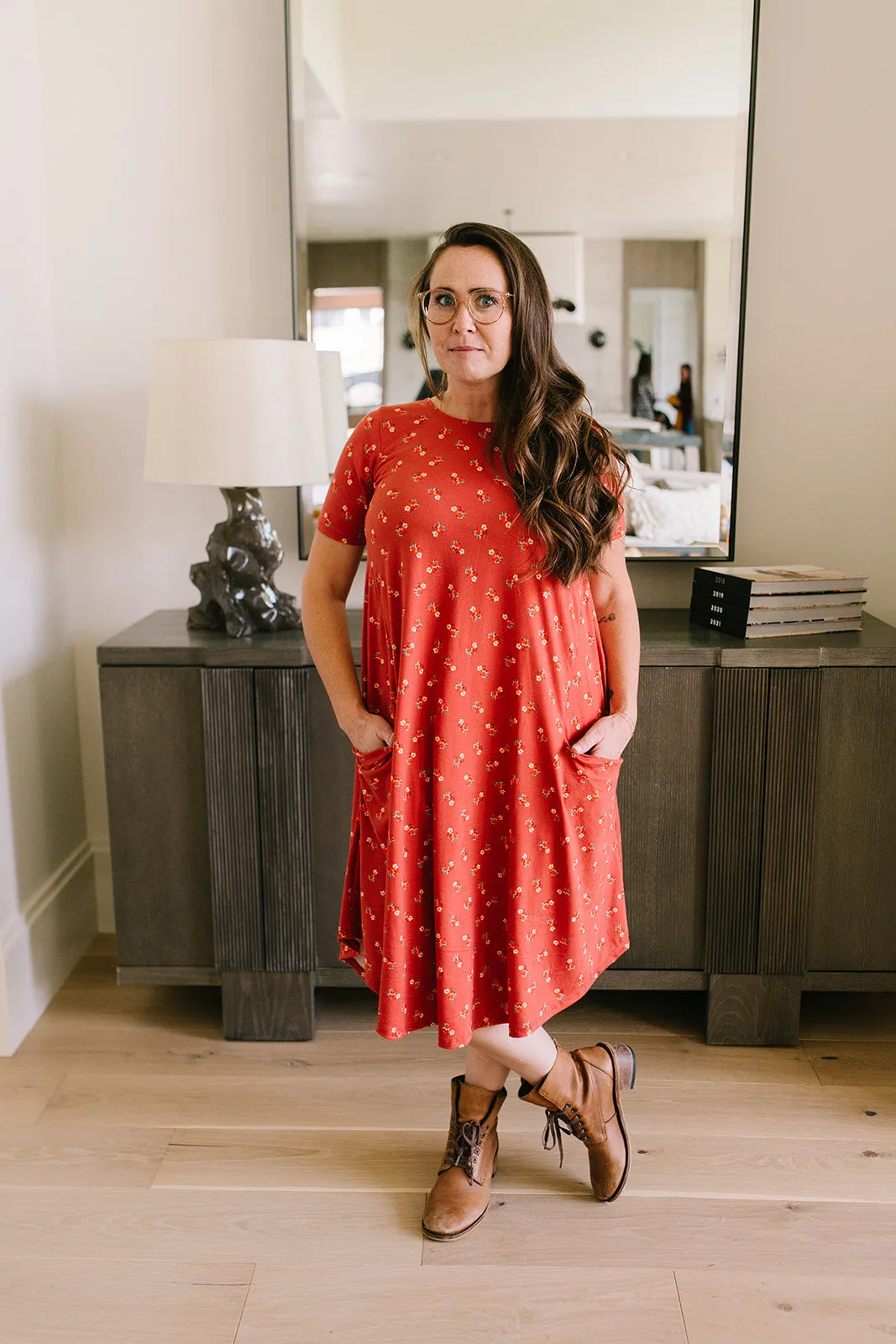 April Dress Spice Floral Bouquet