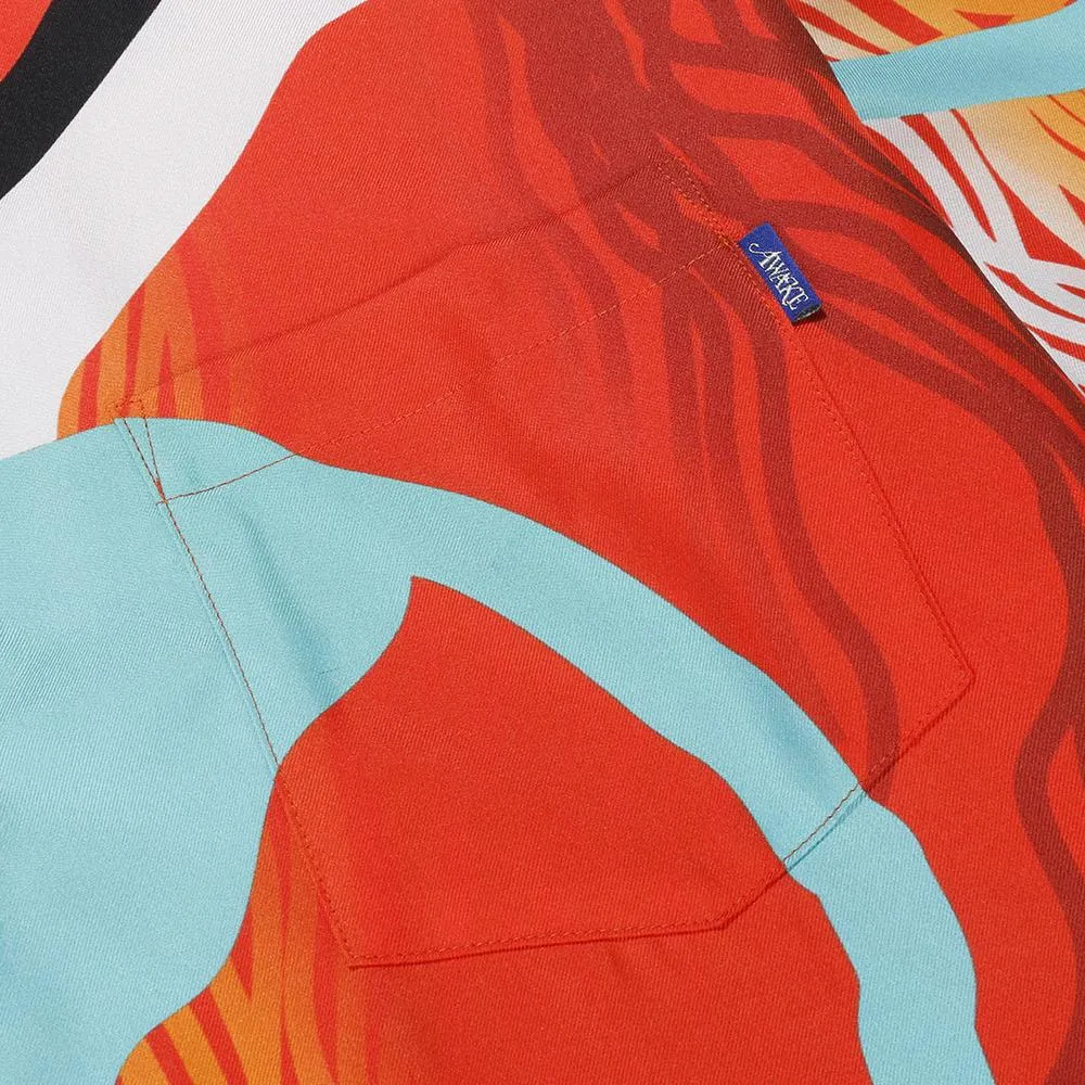 Awake NY x Sam Friedman Silk Camp Shirt / Print
