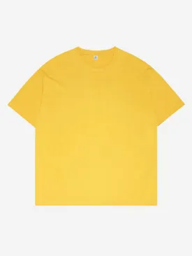 Cotton Short Sleeve T-Shirt Solid Colour Street Hip Hop Loose Bottoming Shirt