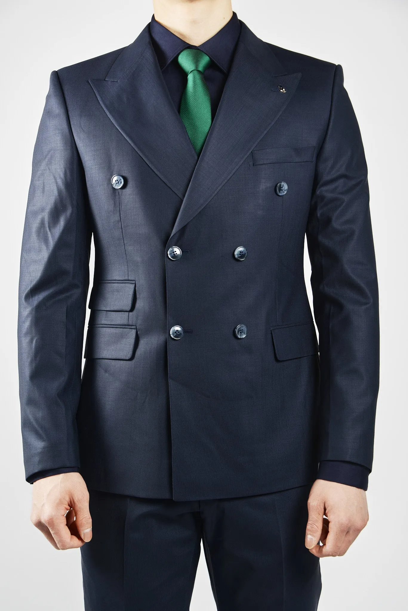 EURO TONAL CHECK DT DRESS PANT