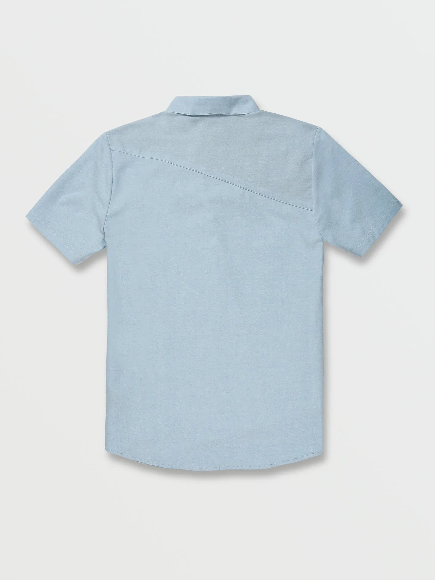 Everett Oxford Short Sleeve Shirt - Artic Blue