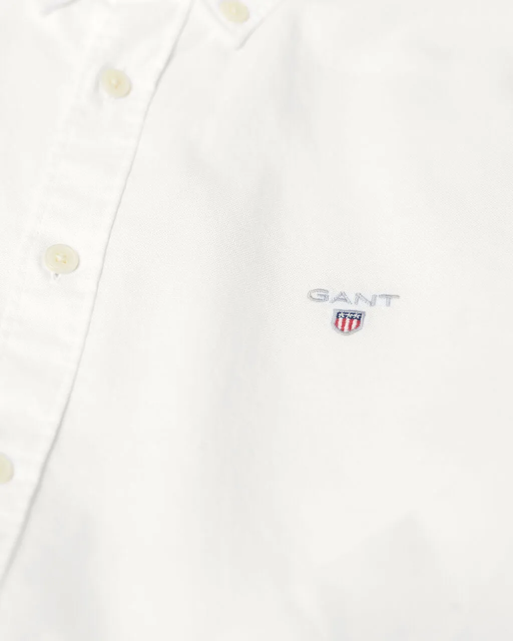 Gant - White LS Shirt