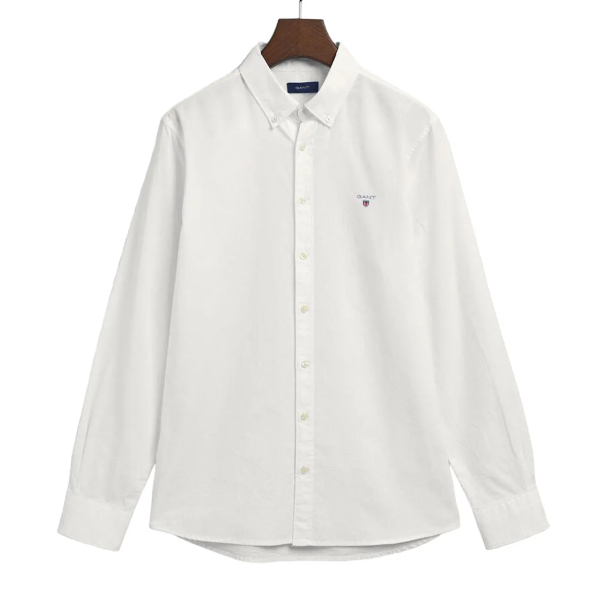 Gant - White LS Shirt