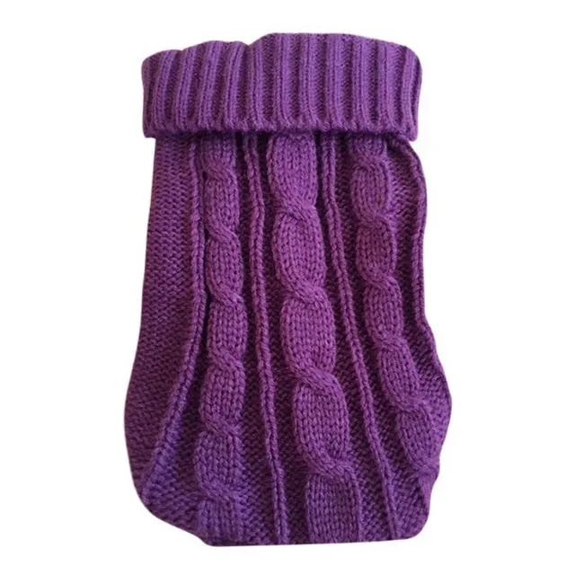 Knitted Turtle Neck Sweater