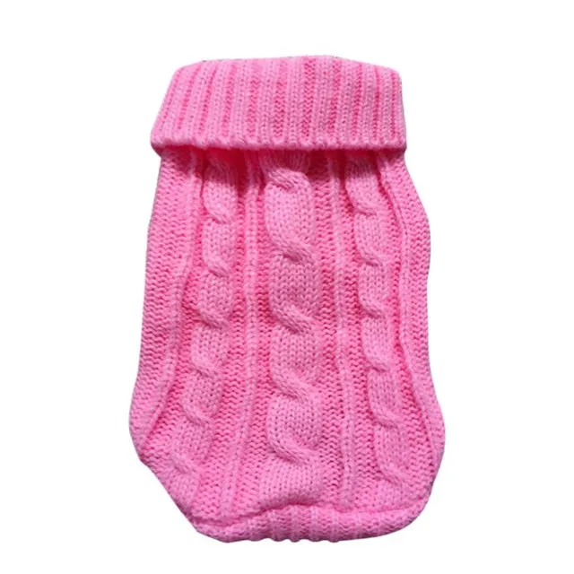 Knitted Turtle Neck Sweater