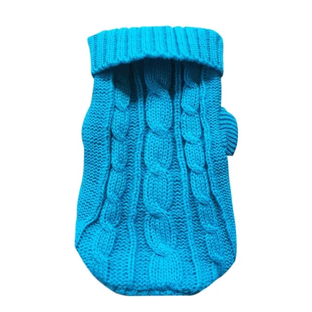 Knitted Turtle Neck Sweater