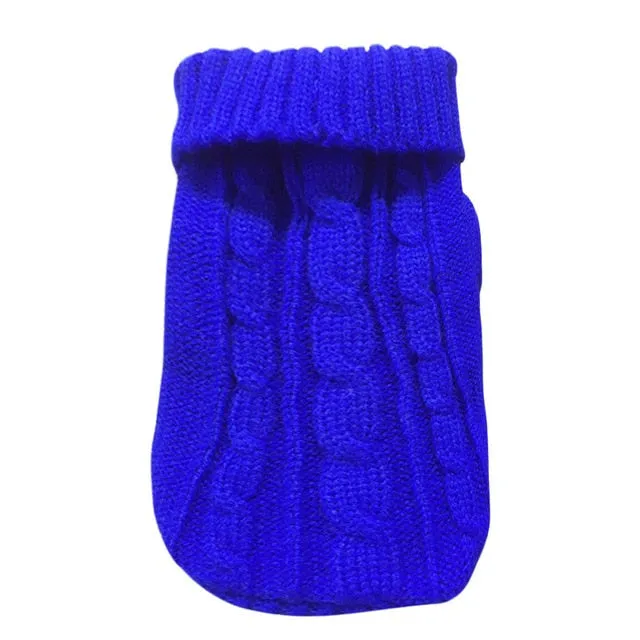 Knitted Turtle Neck Sweater