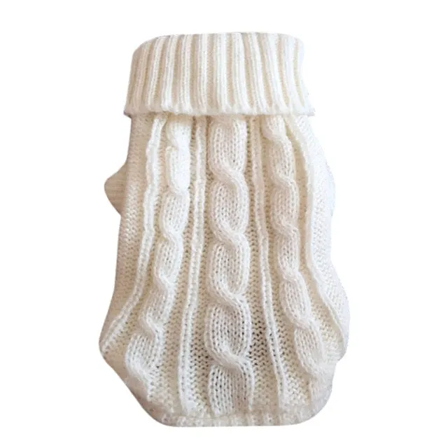 Knitted Turtle Neck Sweater
