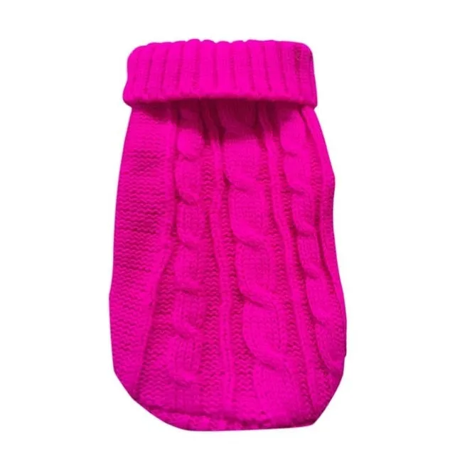 Knitted Turtle Neck Sweater