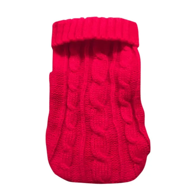 Knitted Turtle Neck Sweater