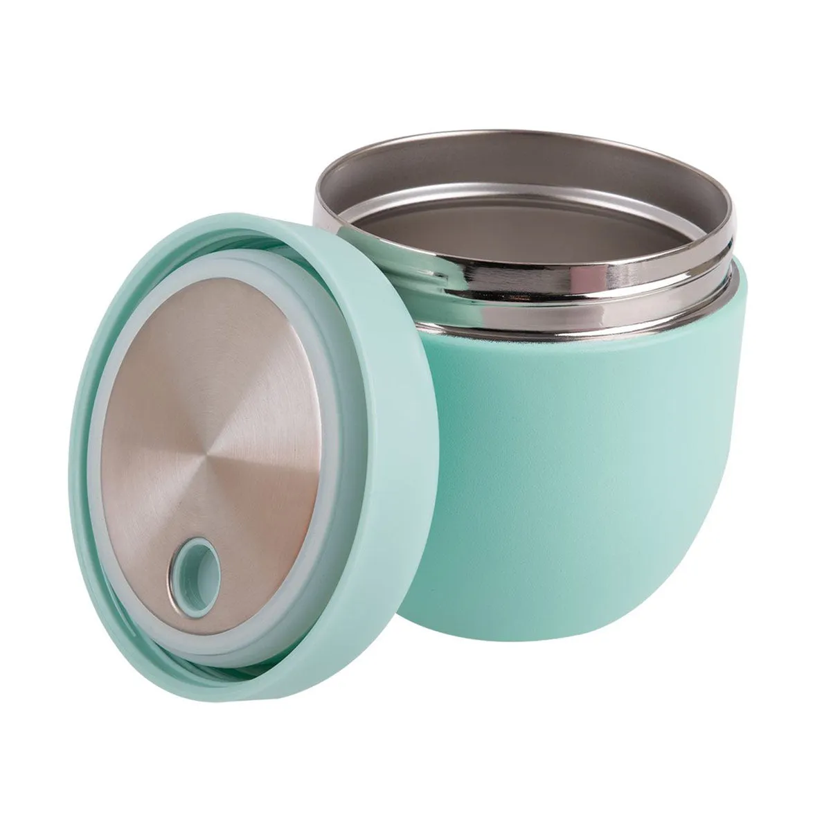 Oasis Stainless Steel Double Wall Insulated Food Pod Mint 470ml