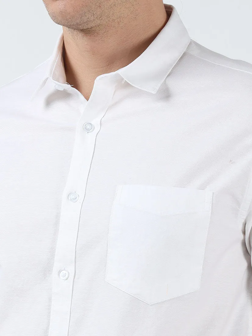 White Oxford Shirt